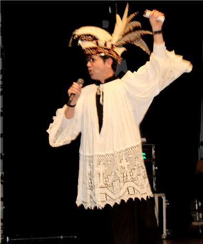 Lothar Anhalt brillierte als Mann der Kanzel auch „in der Bütt“.