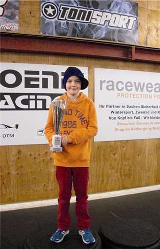 Louis Klapperich ist erneut Gesamtsieger im Tonisport-Winter-Cup.