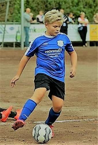 Luca Schäfer in Aktion. Privat