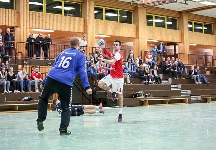Lucas Litzmann wird auch im Pokal gegen Daun seine Treffsicherheit unter Beweis stellen müssen. privat