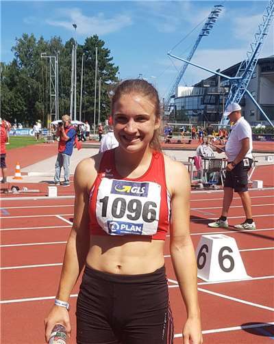 Lucia Sturm lief ein taktisch glänzendes Rennen.Foto: privat