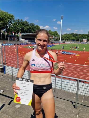 Lucia Sturm sicherte sich die Deutsche Meisterschaft. Foto: privat