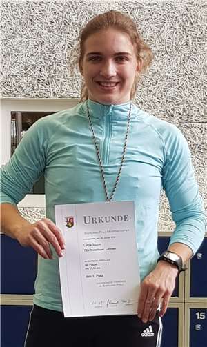 Lucia Sturm.Quellen: TSV Lehmen