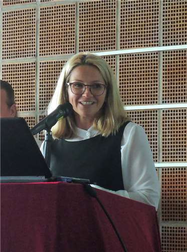 Lucie Schmitz blickte zurück auf die Gründung des Hospizes und seine Entwicklung.