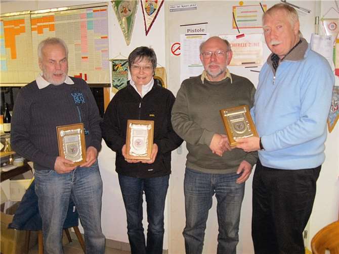 Ludwig Dreeser - Vera Hartmann - Bernd Eisbach - Vors. Wolfram Boemer(v.li.). privat