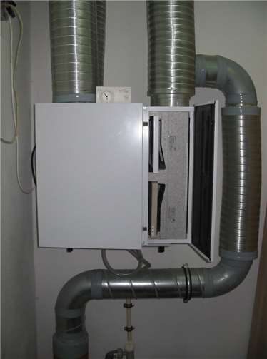 Lüftung mit Wärmerückgewinnung. Foto: VZ - RLP