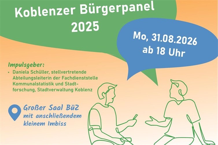 Lützel im Gespräch „Leben in Koblenz – Koblenzer Bürgerpanel 2025“