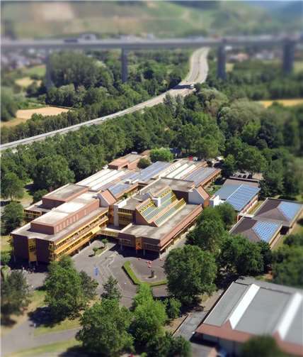 Luftaufnahme der Berufsbildenden Schule.Foto: privat