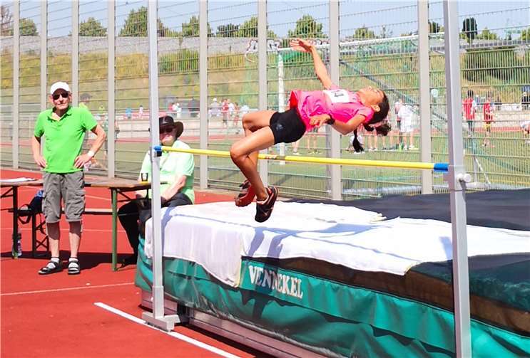 Luisa Meedin gewann alle Disziplinen. Fotos: privat