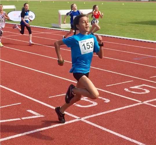 Luisa Meedin zeigte eine tolle Leistung.Fotos: privat