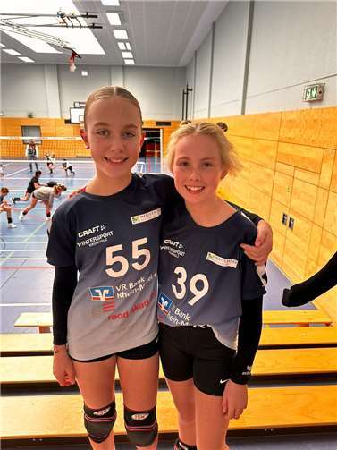 Luisa Wochnik und Amelie Löser.