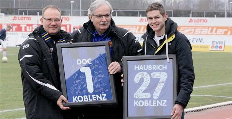 Lukas Haubrich und Dr. Gerd Blaumeiser wurden gebührend verabschiedet. privat