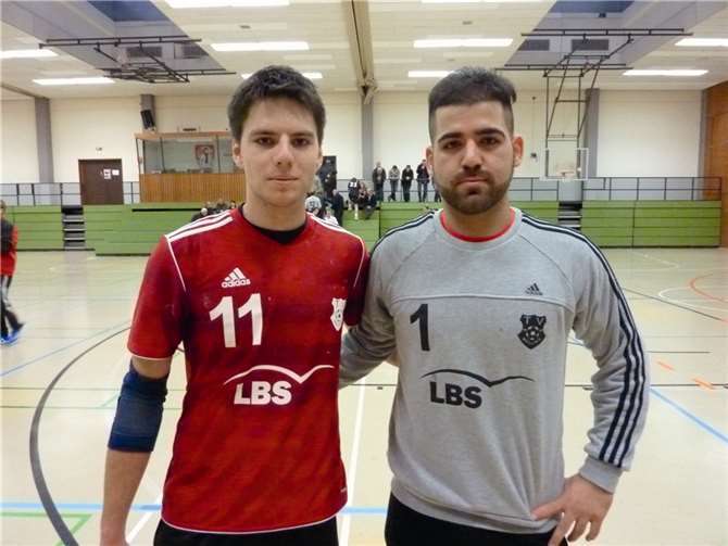 Lukas Hürter (links) und Muhammed Basibüyük waren eine der wenigen TV-Spieler mit Normalform.Privat