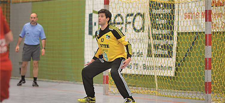 Lukas Pieper zeigte eine starke Leistung im Derby.privat