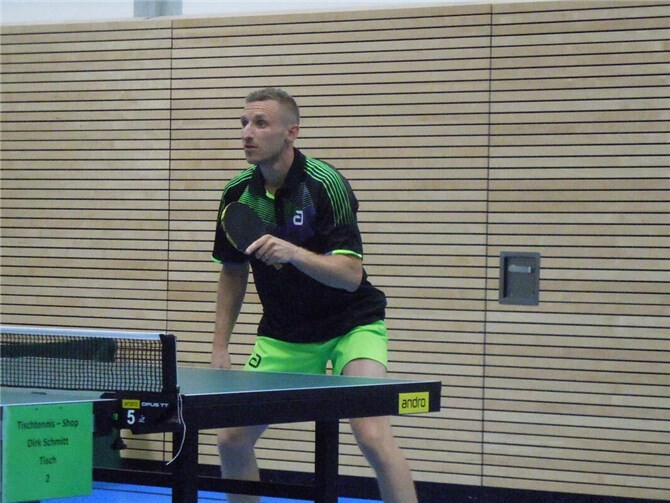 Lukas Schneider aus der 1. Herrenmannschaft. Foto: DJK Mayen