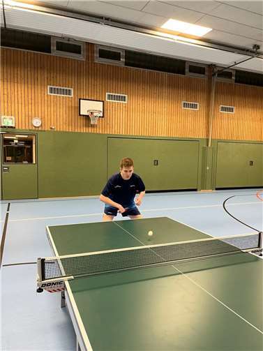 Lukas Seul in seinem Element.  Foto: privat