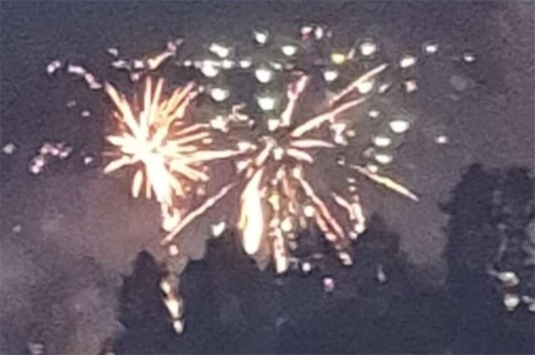 Lukasmarkt-Abschlussfeuerwerk 2026 in den Mayener Burggärten.