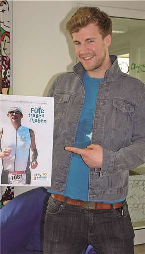 Luke Mockridge hat gerne die Schirmherrschaft übernommen.Privat