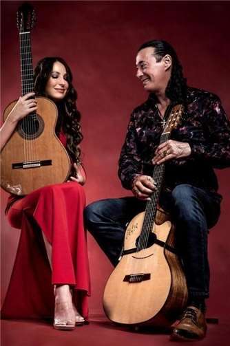 Lulo Reinhardt und Yuliya Lonskaya. Quelle: Jugend- und Kulturzentrum „Zweite Heimat“