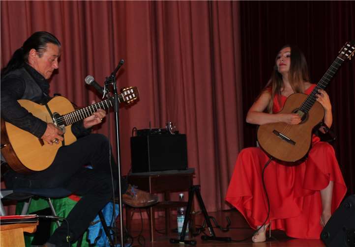 Lulo Reinhardt und Yuliya Lonskaya zogen alle in ihren Bann.privat