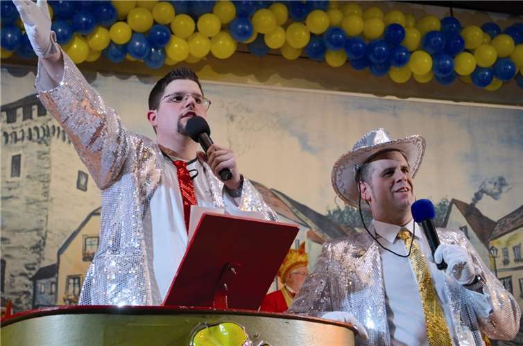 Lustige Zwiegespräche boten Howie (r.) und Sascha.