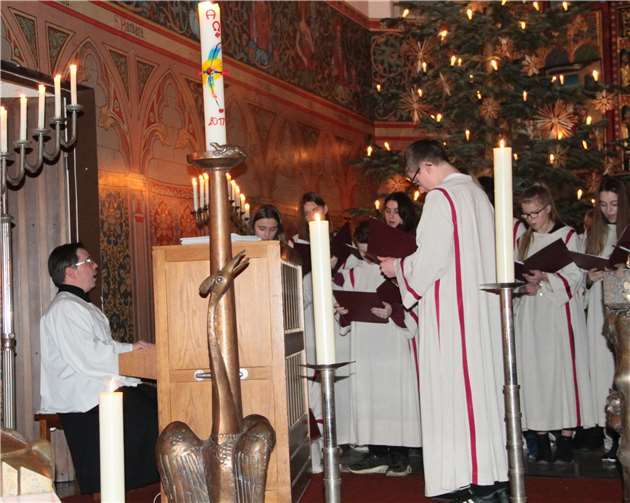 Lutz Brenner (l.) bekanntes Lichterkonzert ist mittlerweile für viele Menschen zur Tradition geworden.