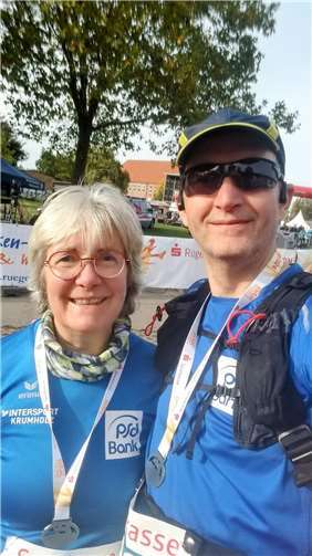 Lydia und Harald Justen von der LG Laacher See.  Foto: privat