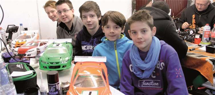 MAC Adenau Jugend, der Nachwuchs des MAC Adenau (v. r): Louis Klapperich, Max Mohr, Tobias Daniels, Niklas Lynn und Marc Hunz . Heinz T. Sesterheim, Leimbach