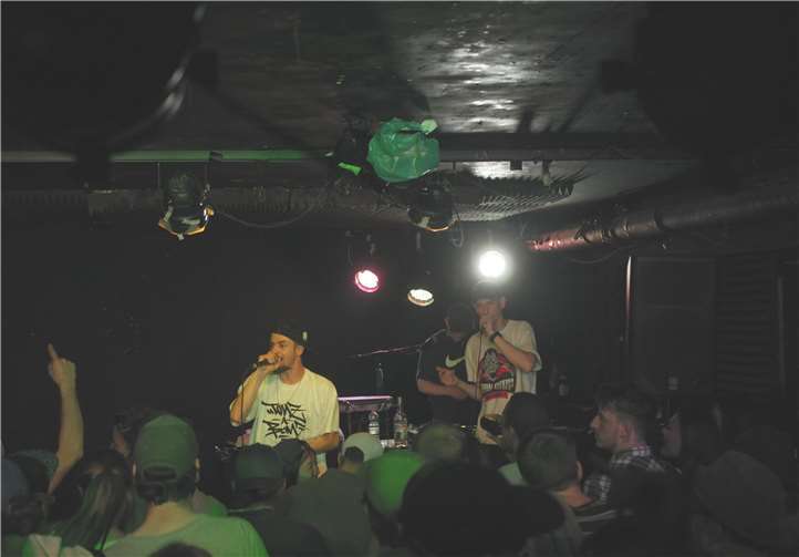 MC Blabbermouf unterhält seine Zuhörer.Foto: privat