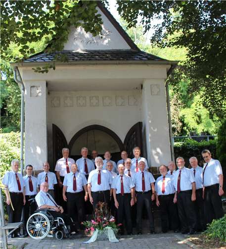 MGV "Eintracht" 1874 Weißenthurm gedenkt den Verstorbenen des Vereins. Foto: privat