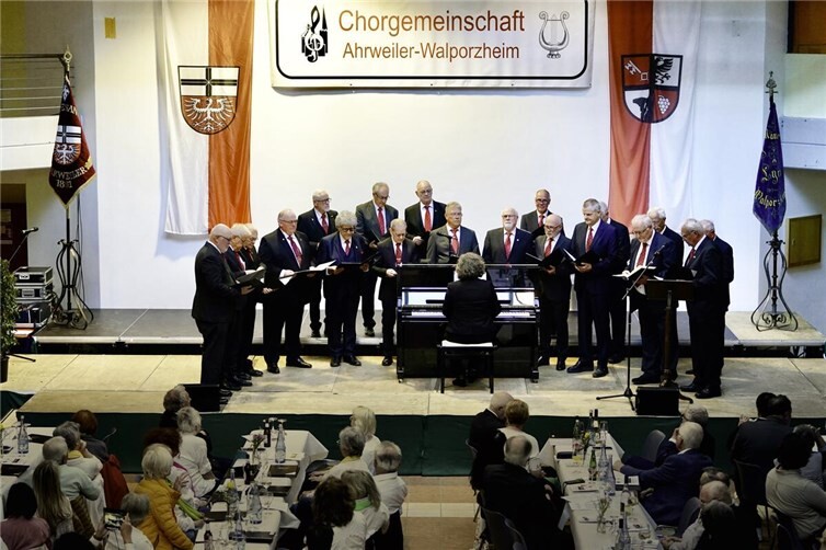 MGV „Eintracht“ Westum beim Kommersabend