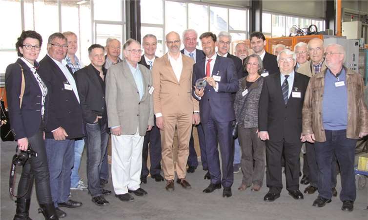 MIT Kreisverband Ahrweiler besuchte mit Bürgermeisterkandidat Detlef Odenkirchen das Unternehmen Rhodius in BurgbrohlMIT Kreisverband Ahrweiler