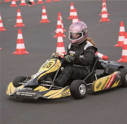 MSC Adenau Kinder und Jugend Kart Slalom: Katharina Linden.Privat