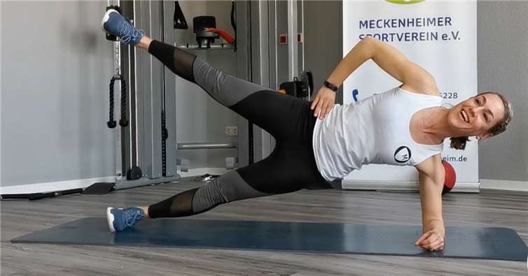 MSV Trainerin Julia Thimm vor der Kamera. Foto: privat