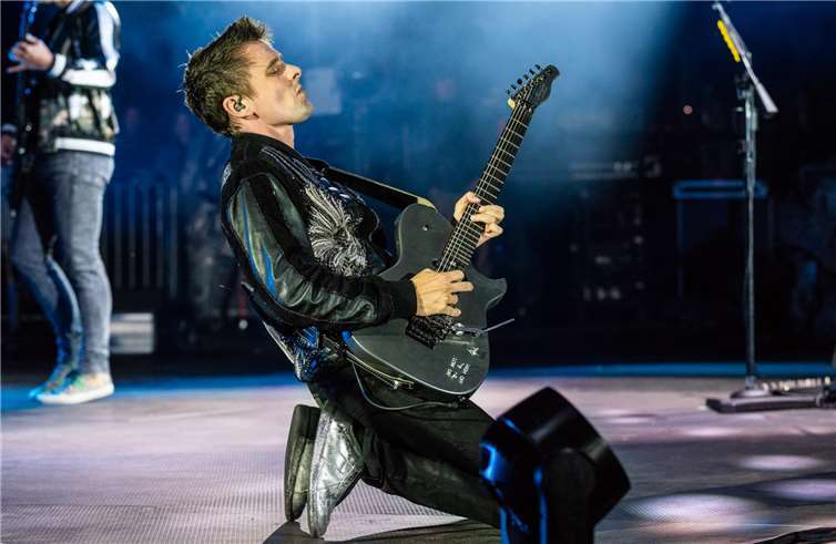 MUSE waren Headliner am Samstag und zeigten eine erwartet außergewöhnliche Show.
