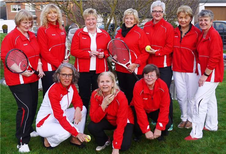 Machen einen guten Eindruck, die Damen 50 der Spielgemeinschaft TC RW Flammersfeld und TC Steimel. TC RW Flammersfeld