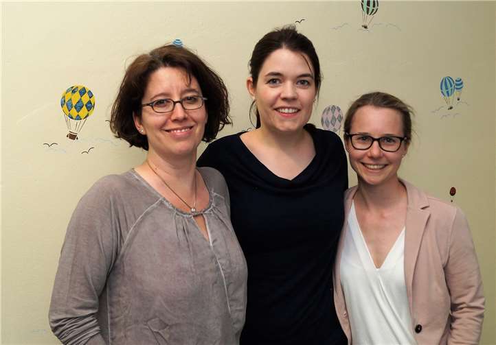 Machen sich stark für die Gesundheit der Kinder (v.l.): Dr. Nicole Toussaint-Götz, Dr. Inga Thiemann und Dr. Miriam Lenz. Foto: privat
