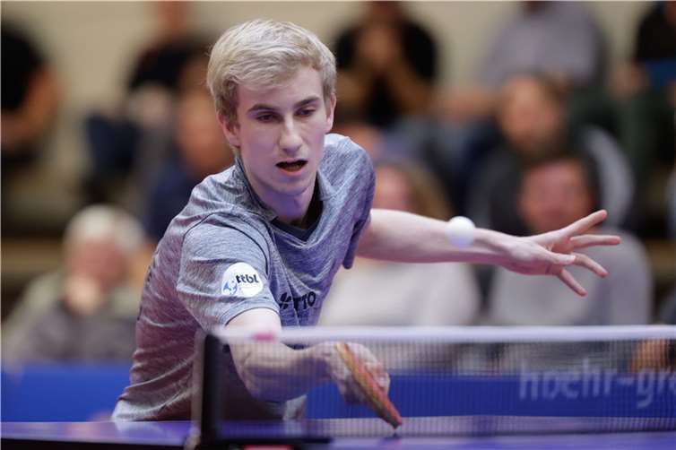 Maciej Kobik vom TTC Zugbrücke Grenzau.  Foto: Wolfgang Heil