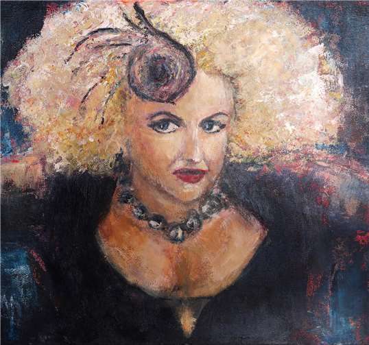 ‚Madame La Fleur‘ von Ingrid Rooij-Swillens. Gemeinde Wachtberg/mm