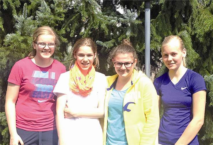 Mädchen U15 des BTV.