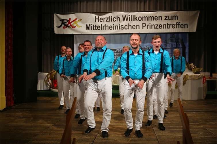 Männerballet „Schälsjer“ aus Koblenz. . Foto: Roland Schäfges