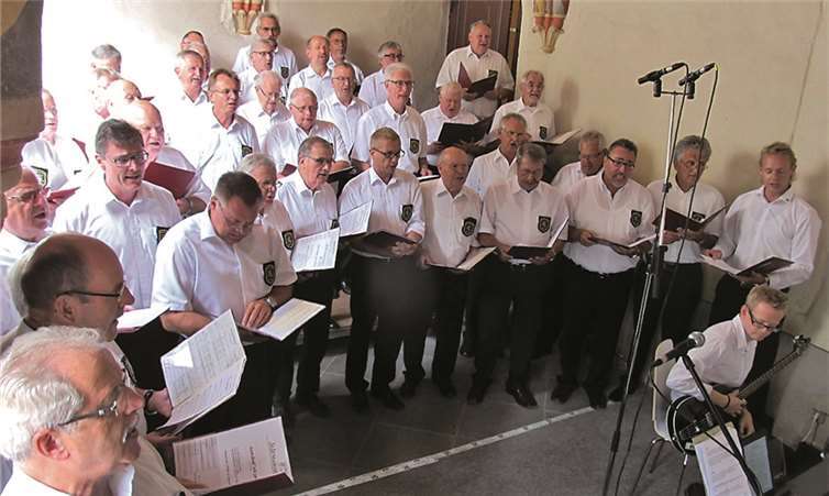 Männergesangverein 1862 Sayn e.V. präsentierte “Sommermelodien”.PS