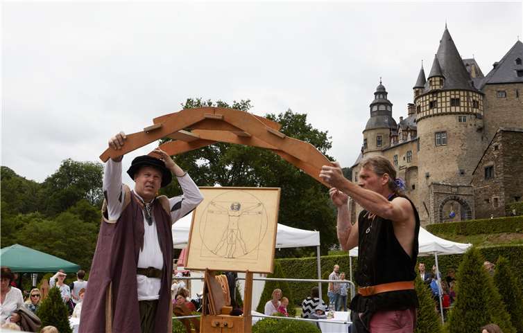 Märchenfest auf Schloss Bürresheim bei Mayen am 16. Juli 2017.GDKE Rheinland-Pfalz / Pfeuffer