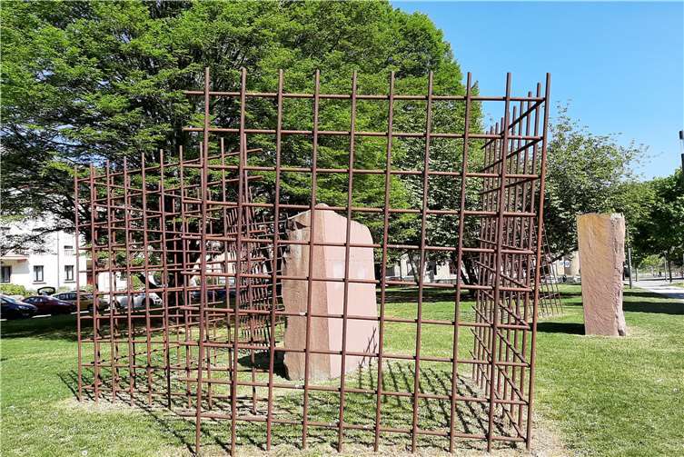 Mahnmal zum Gedenken an die Opfer des Nationalsozialismus in Koblenz. Hier und im Internet stellen die Veranstalter am 8. Mai Impulse für das Gedenken zur Verfügung.Foto: privat