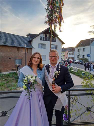 Maikönigspaar 2023. Foto: privat