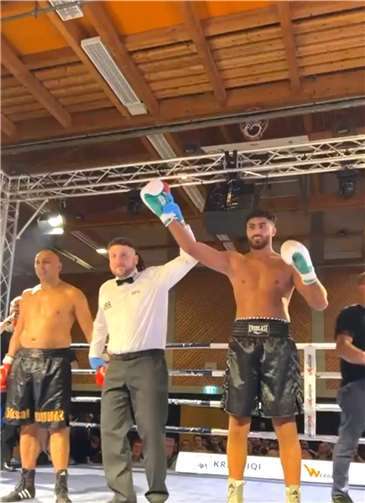 Majit Adsurjan gewann seinen 5. Profikampf in Folge durch technisches K.O. Foto: privat