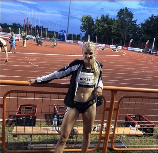 Majtie Kolberg hat ihre starke Form bestätigt. Foto: privat