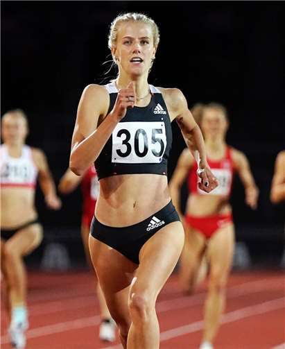 Majtie Kolberg liegt in der Deutschen Jahresbestenliste auf Platz vier. Foto: privat