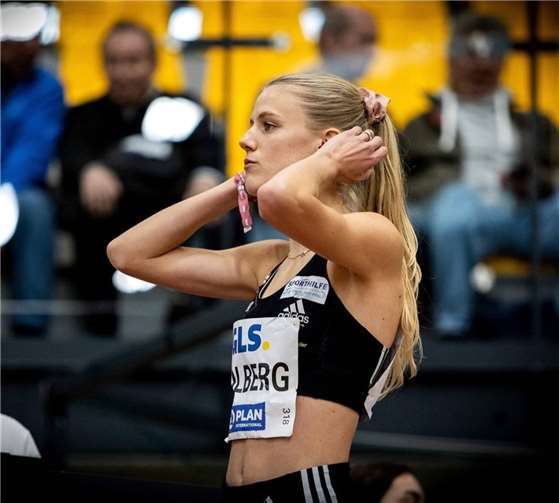 Majtie Kolberg richtet den Blick auf die Hallen-Europameisterschaften. Foto: LG Kreis Ahrweiler