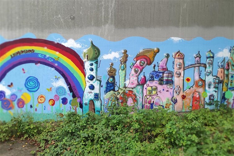 Malen nach Hundertwasser